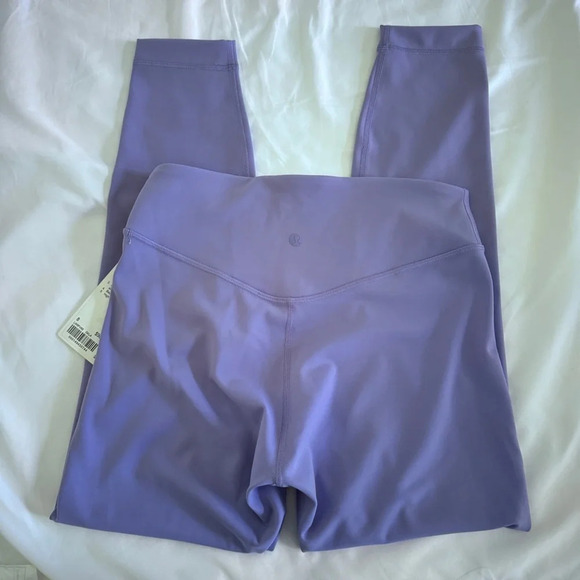 🆕💜 Lululemon Wunder Under SmoothCover High Rise Tights 25” - Dark Lavender - Picture 4 of 9